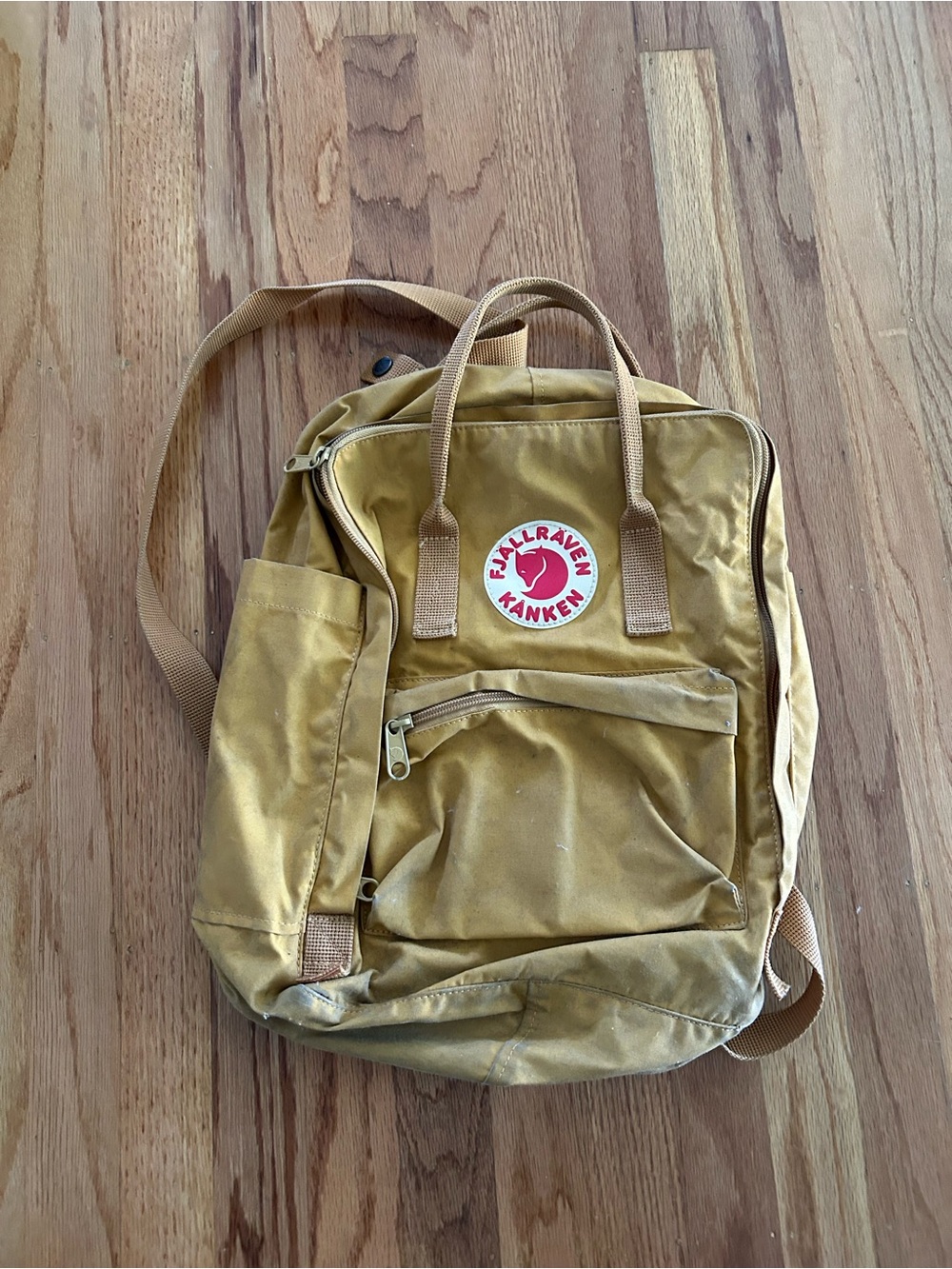 Kånken Men's Mustard Yellow Backpack